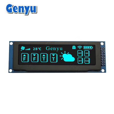 3.12 inç Mavi Renkli 256x64 OLED Ekran SSD1322 OLED Ekran SPI Arayüzü