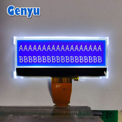 2.18 inç COG Grafik LCD Ekran 128x64 Nokta STN Mavi 10PIN SPI Arayüzü