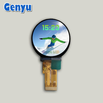 İyi bir fiyat. Küçük Boyut 0.9 Inç Yuvarlak TFT LCD Ekran 128x128 Çözünürlük SPI Arayüzü çevrimiçi