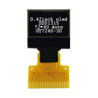 İyi bir fiyat. Arduino ve Akıllı Cihazlar için I2C / SPI Arayüzü ile Micro OLED Ekranı 0.42 Inch 72x40 Dot Matrix çevrimiçi